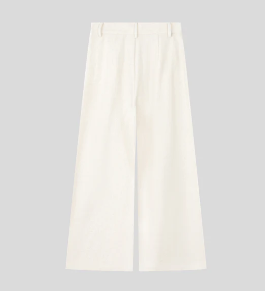 Bohemian Embroidered Straight-leg Pants