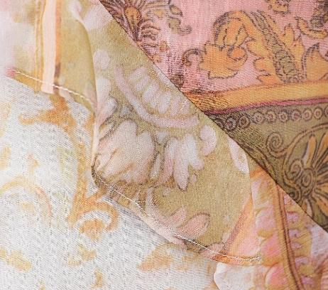 Floral V-Neck Ruffle Detail Slip Dress