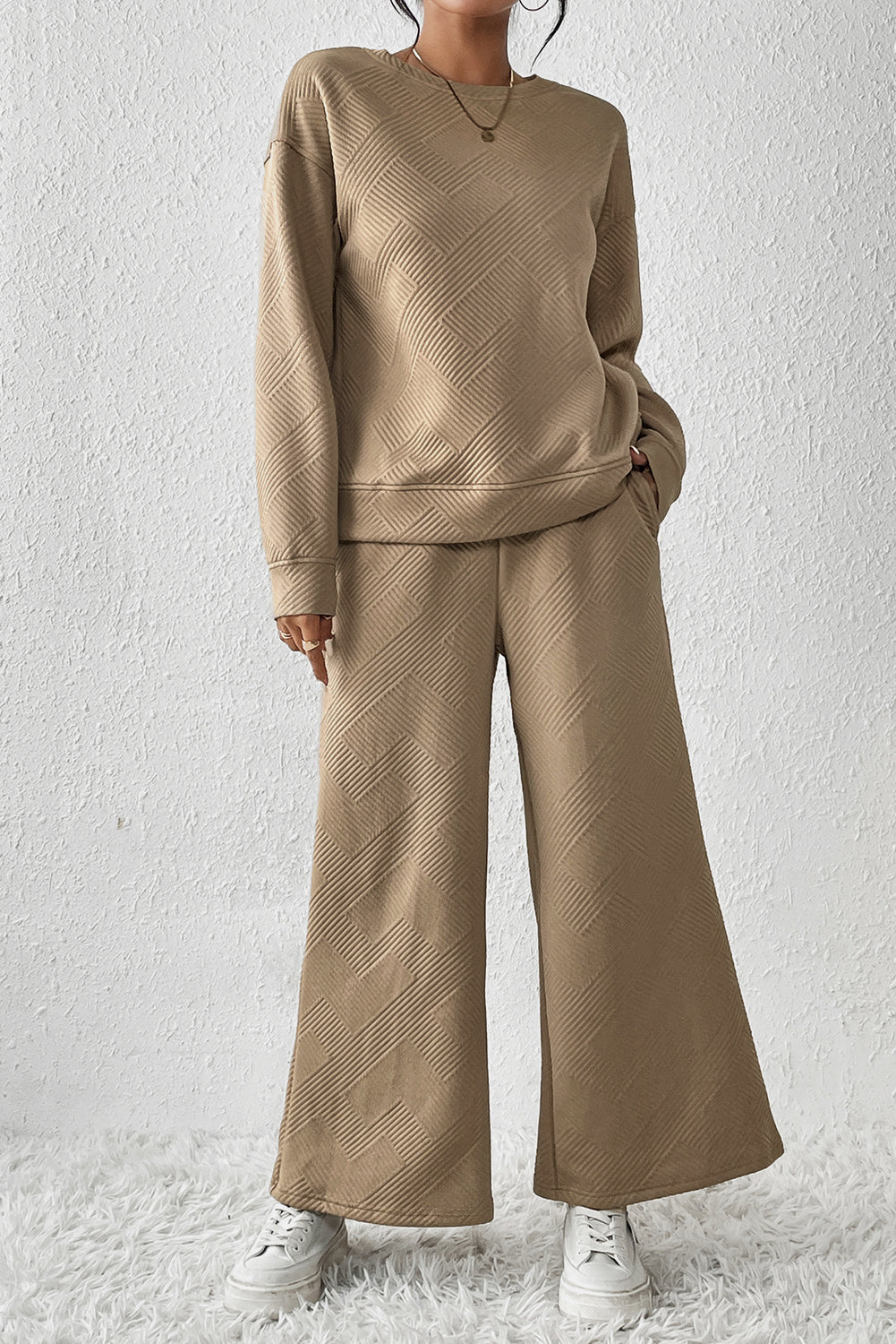 Apricot khaki