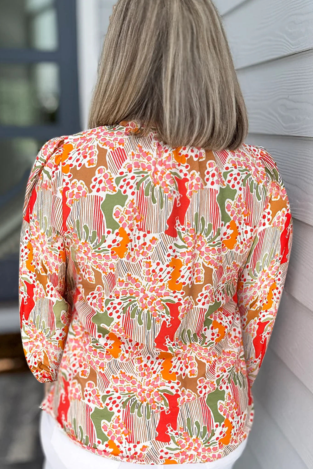 Orange Printed